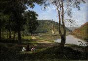 Francis Danby View of the Avon Gorge oil
